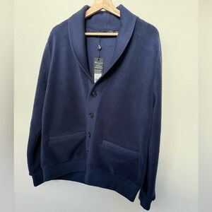 Greyson Men’s Mississauga Sherpa Navy Cardigan